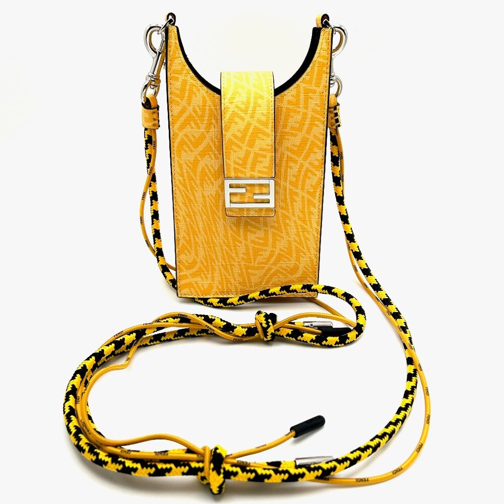 Fendi Mini Bucket Crossbody Bag / Phone Holder Like New